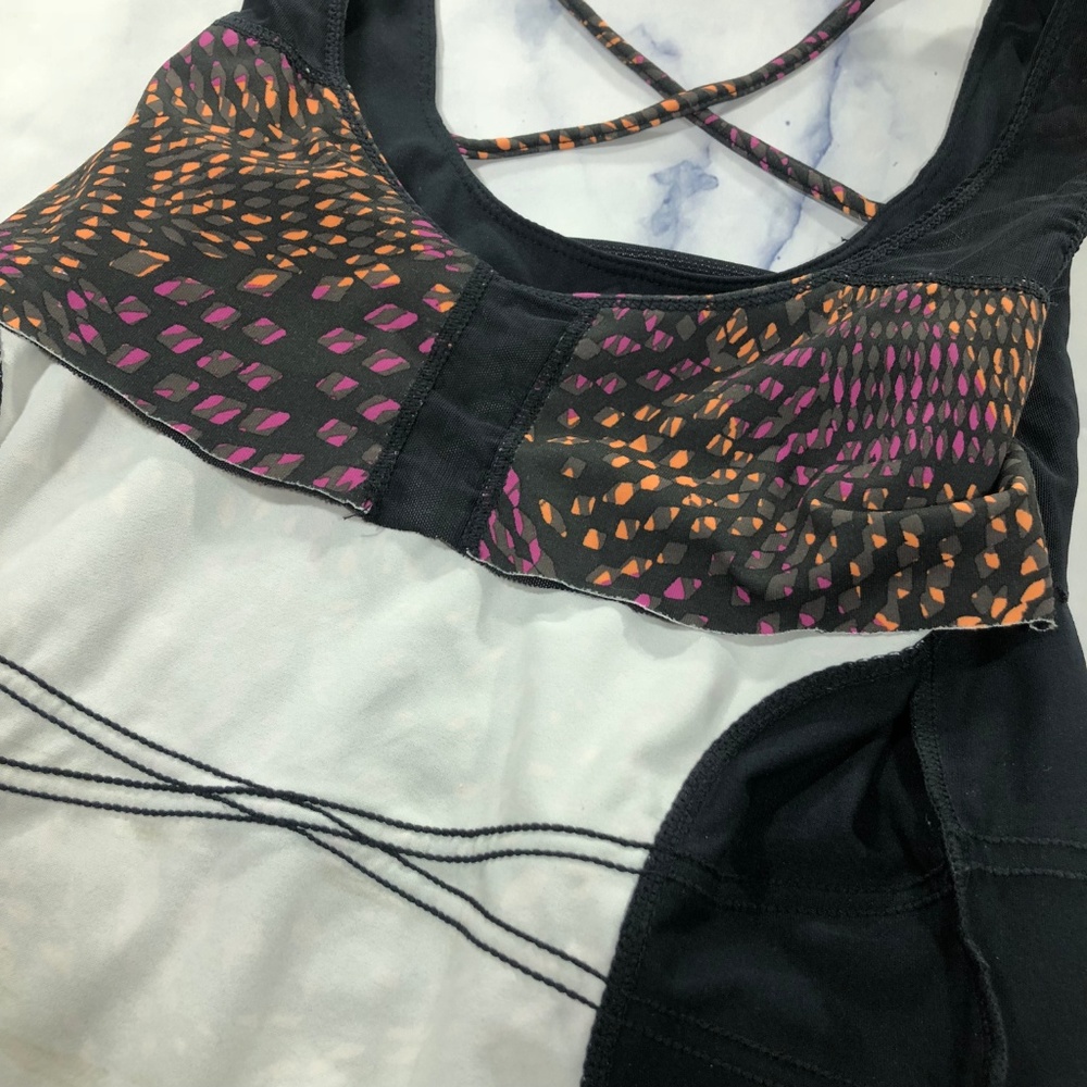 Fabletics Criss Cross Back Strap Athletic Tank Top - Picture 6 of 8